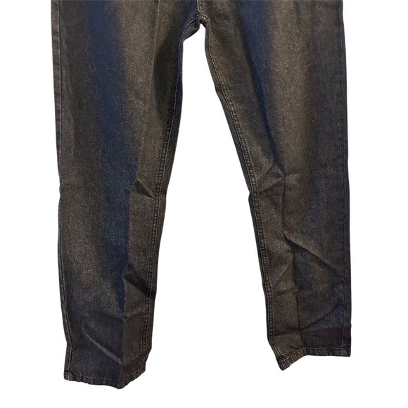 Daisy Street Women's Black Straight Jeans Size L High Rise Denim - Picture 5 of 10